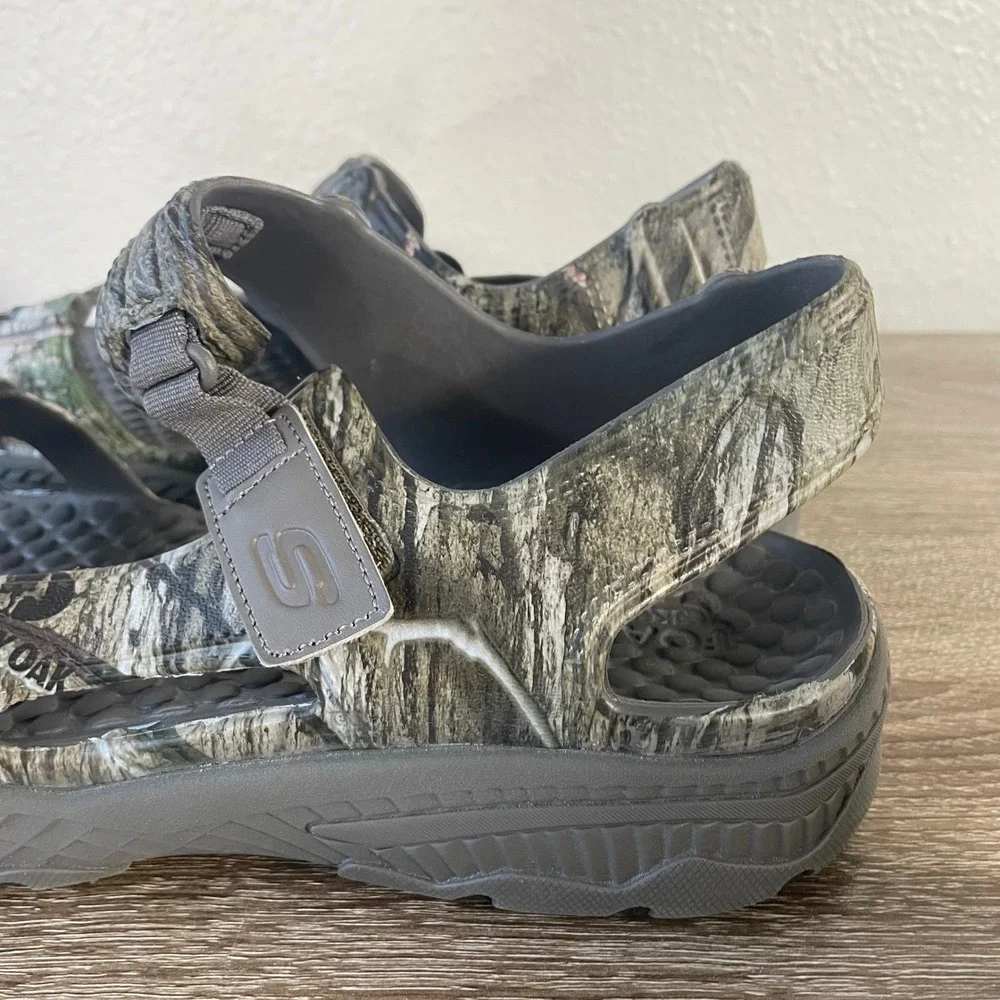 Skechers Foamies Creston Ultra Sandals Mens 12 Mossy Oak Camo Sport Slide